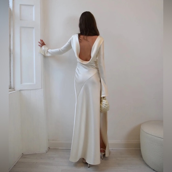 Olivia Rose the Label Eden Dress in Champagne - Picture 5 of 12